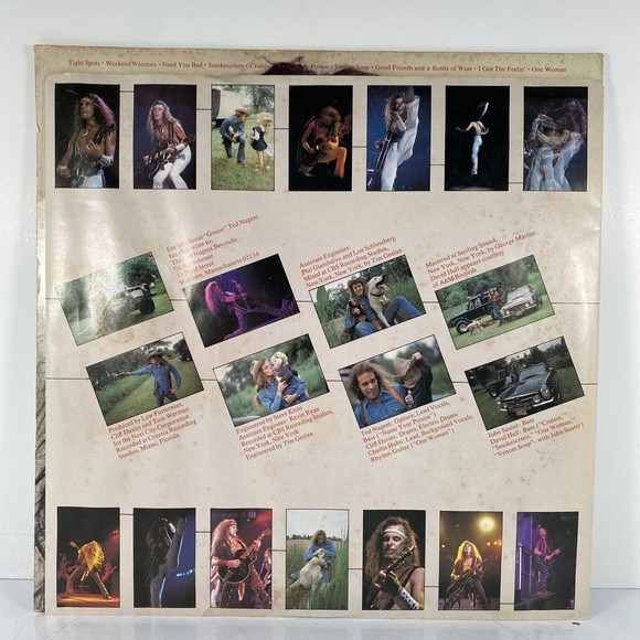 Ted Nugent - Weekend Warriors Vinyl LP - 1978 First Press - Epic FE 35551 - Picture 9 of 9